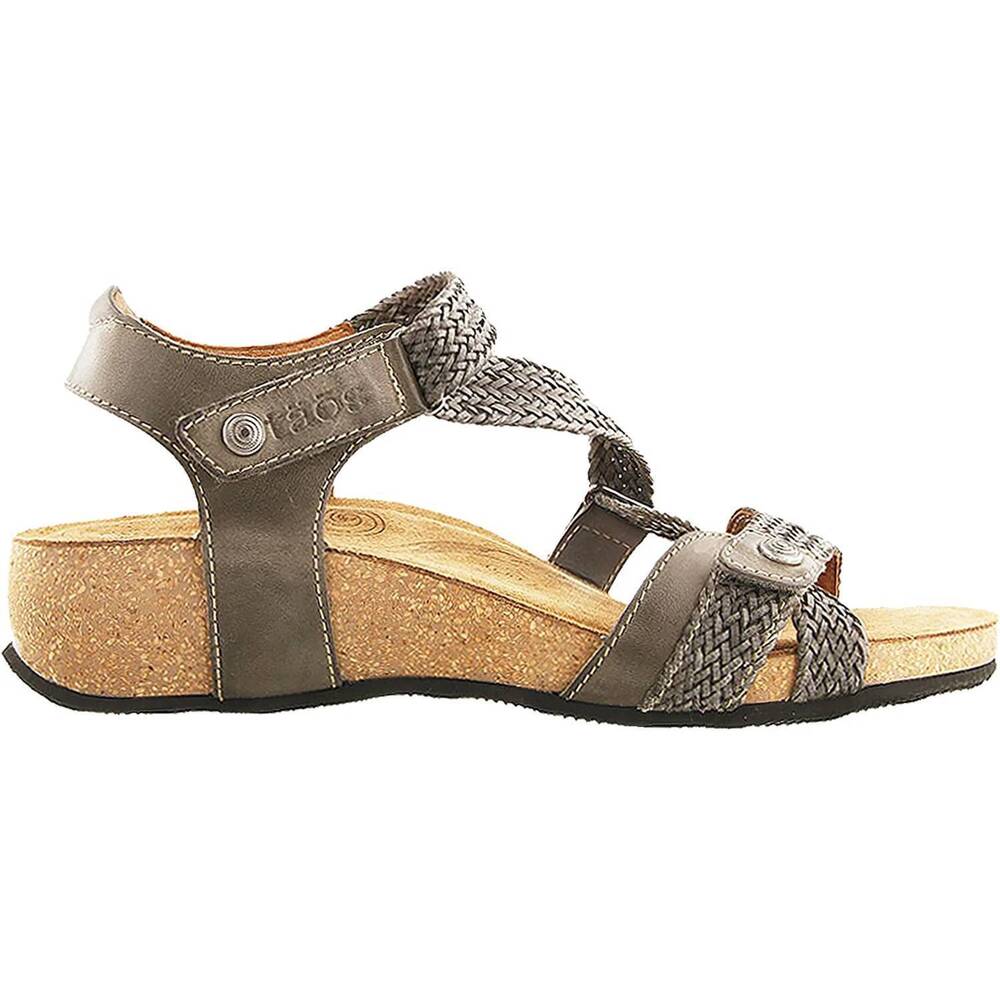NEW TAOS women's trulie sandals in dark grey